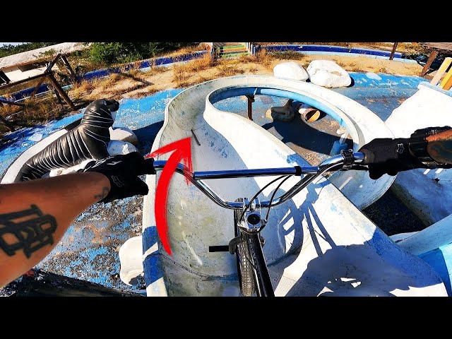 🚫💦 Explorando Parque Acuatico Abandonado en BMX!!