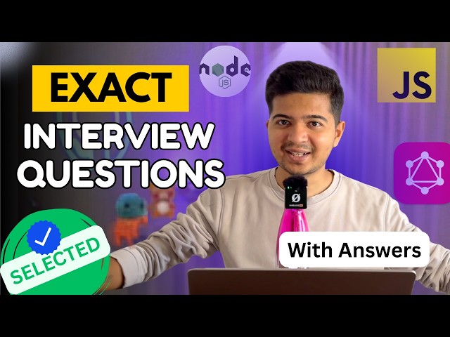 Exact Interview Questions Asked During My Interview - Software Engineer Interview #softwareengineer