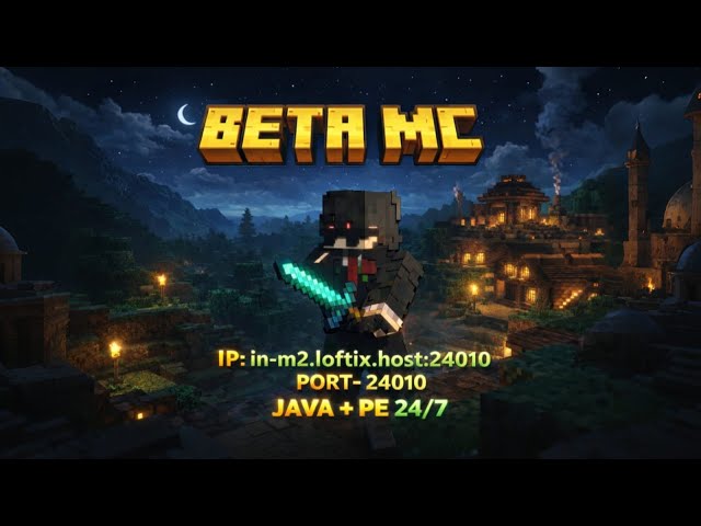 🔴BETA SmP | Minecraft Public 24/7 Survival Smp Live | DAY - 3 | Minecraft Smp #minecraftlive #live