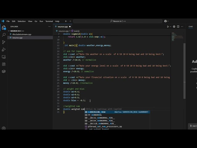 This C# Neuron Decides If You Should Ask Her Out 😳 AI Dating Hack!