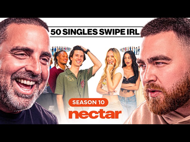 THIS GOT BAD! LosPollosTV And Dad React To 50 singles swipe on each other | swipe or swap!
