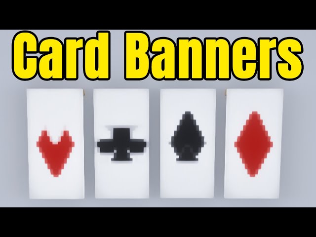 Card Suit Banner Tutorial