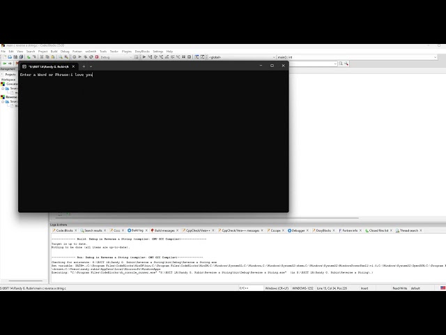 Reverse a String Indexing + swapping.
