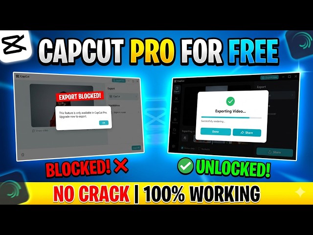 How to get CapCut Pro on PC for Free (2026) | Export Trick (PC Version) ✅