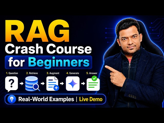 RAG Tutorial for Beginners | RAG Course | Retrieval-Augmented Generation (RAG) Explained – No Coding