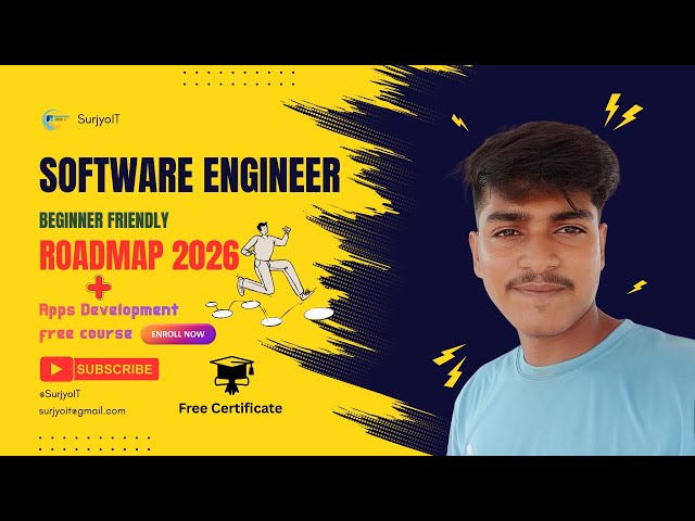 Software Engineer Roadmap 2026 in Bangla | Step by Step Guide | Surjyo IT