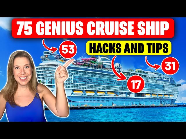75 *BEST* Cruise Hacks!! Save Money, Pack Smarter & Get Organized for Your Cruise