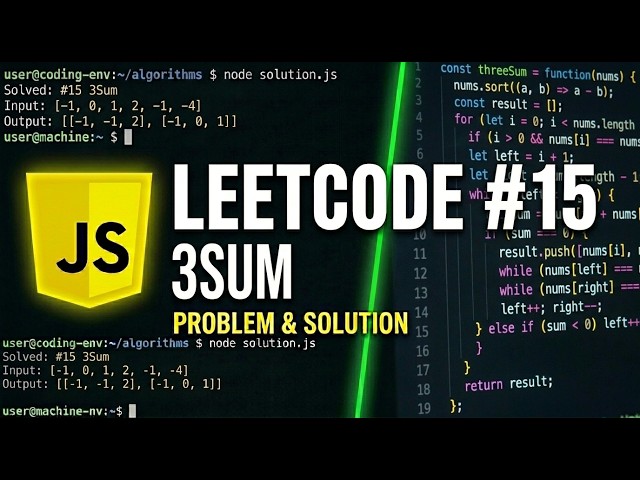3Sum - LeetCode 15 - JavaScript Solution