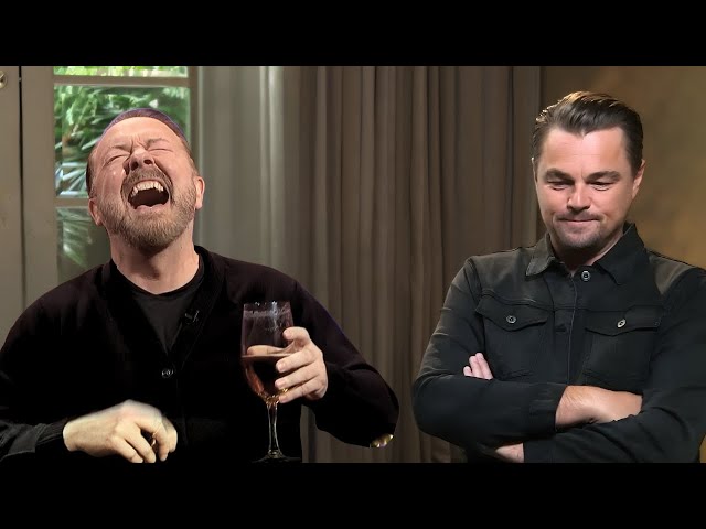 Ricky Gervais Calmly Destroys Celebrities on Live TV
