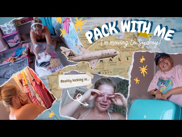 Pack with me, I'm emigrating to Australia!! *moving abroad is hard*
