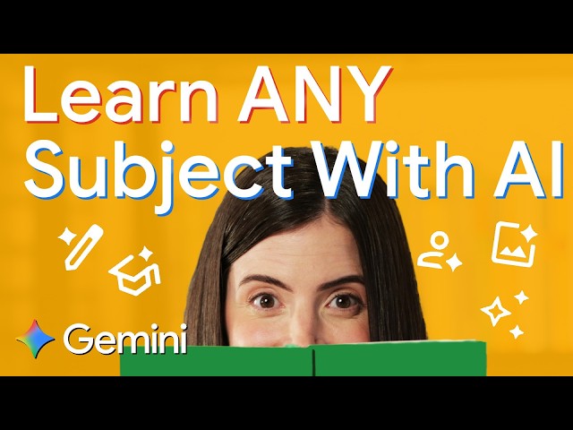 Prompting tips to personalize your learning | AI for Students | Google