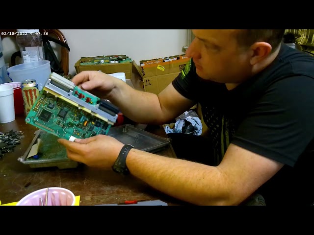 How to scrap a car computer.
