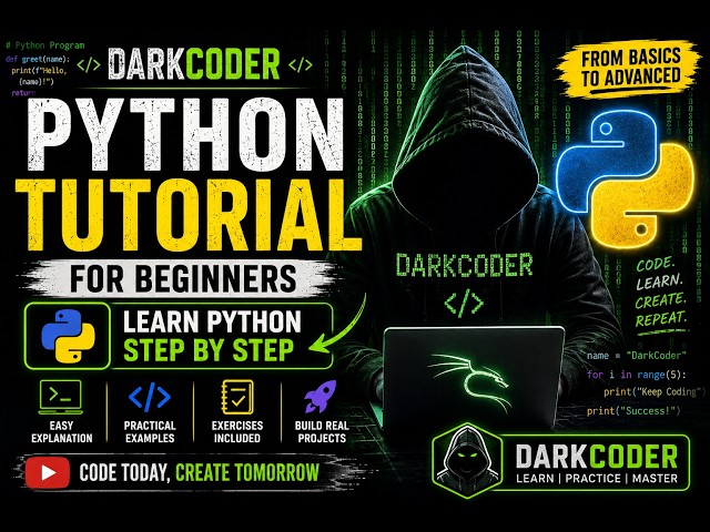 🐍 Python Programming Tutorial for Beginners | Learn Python Easily