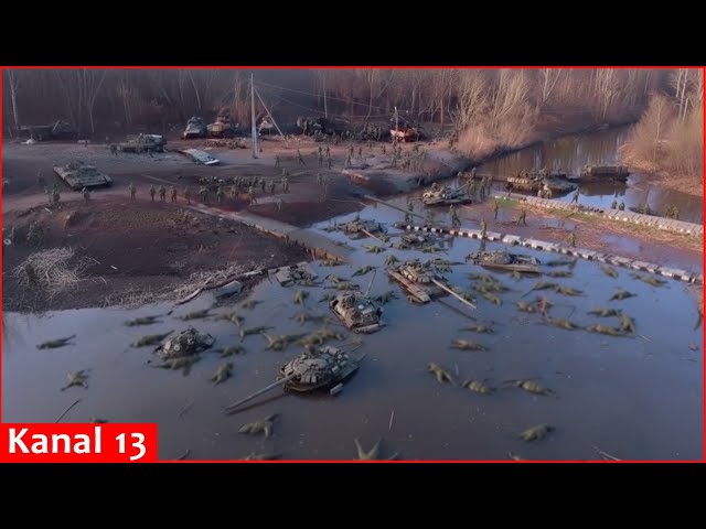 The Russian army cannot cross the Oskol River near Kupiansk: here they are crushed like ants