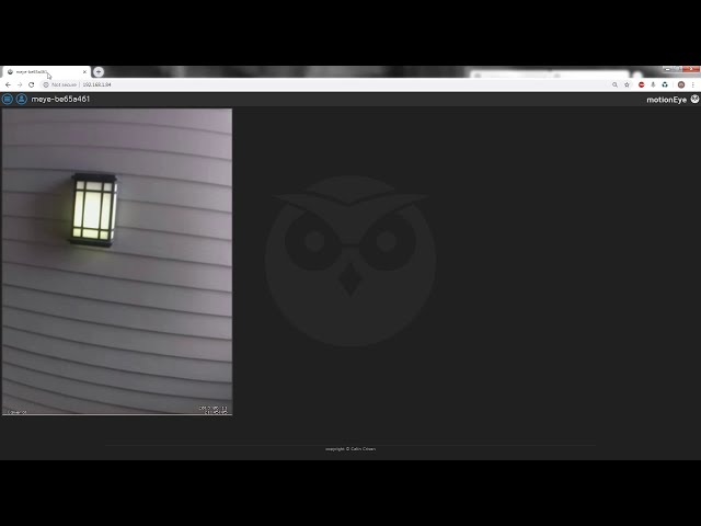 Configuring Email Notification and G Drive from MotionEyeOS on the Pi zero W
