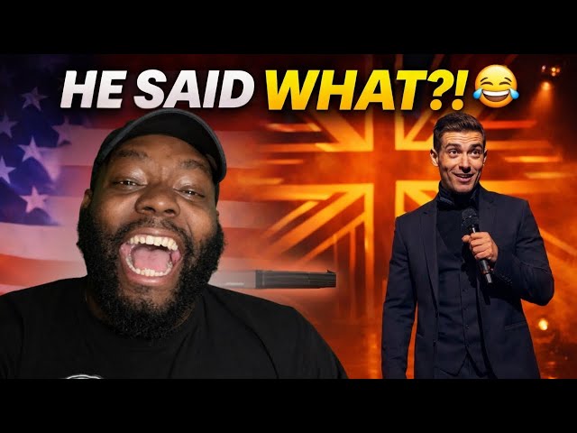 AMERICAN REACTS: BRITISH COMEDIAN EXPLAINS GUNS TO AMERICANS 🇺🇸🇬🇧😂
