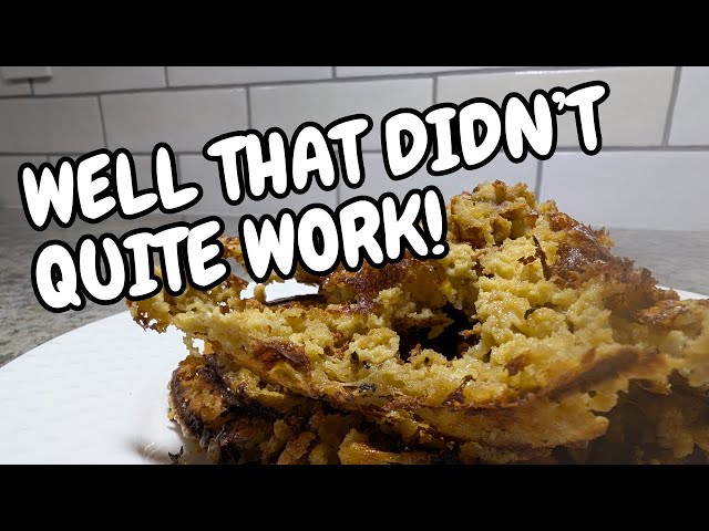 Tiramisu Chaffle EPIC FAIL: What NOT To Do! ☕️🤡🤦‍♂️#cookingfail #chafflerecipe