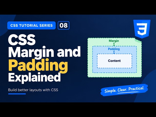 08   CSS Margin and Padding Explained clean