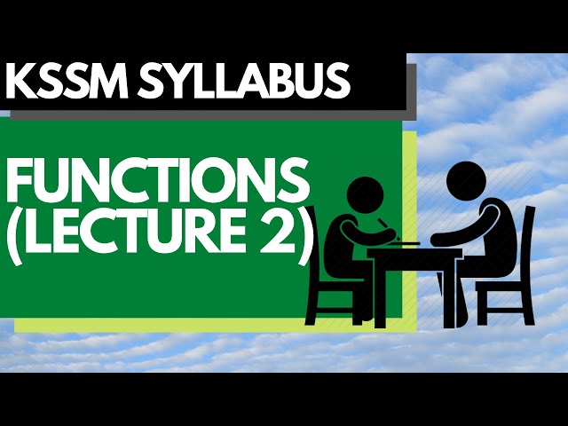 Functions Lecture 2 - Type of Relations | Add Maths KSSM | Math Tutor Edu