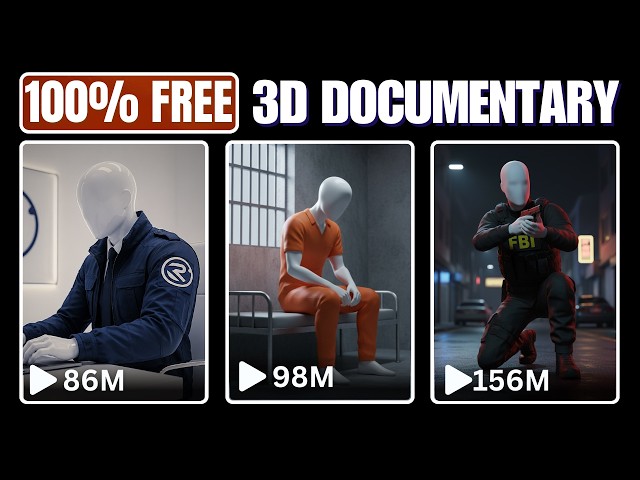 How I made Fern-style 3D documentaries for FREE (Full Tutorial)