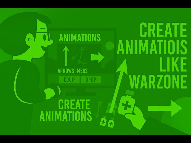 چطور انیمیشن آیتم‌ها رو مثل Warzone بسازیم؟ Unity 6