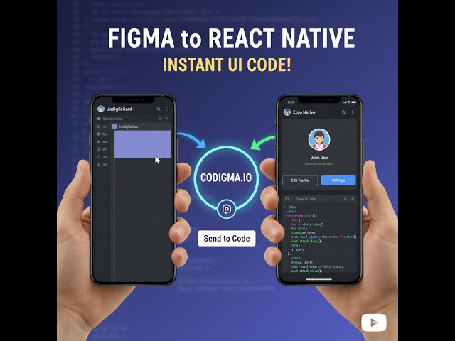 Figma to React Native Working App UI - Emulator Integrated
