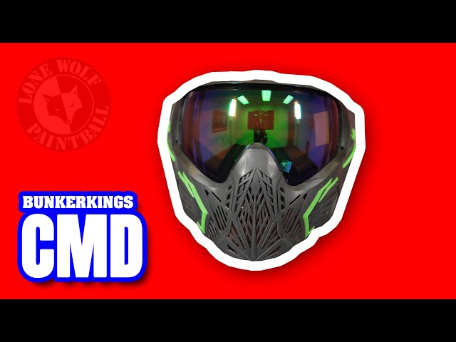 Bunkerkings CMD Blackout Series Review & Lens Removal | Lone Wolf Paintball Michigan