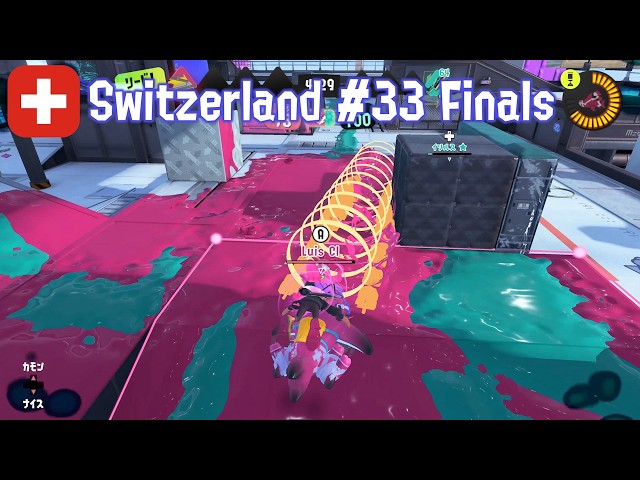 Switzerland #33 Finals (Splatoon 3 Splat Zones)