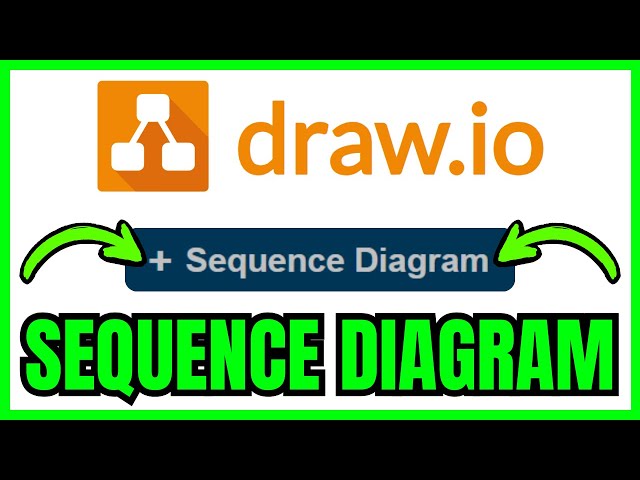 How To CREATE SEQUENCE DIAGRAM In draw.io (QUICK & EASY) 2026