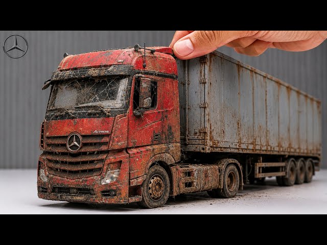 Ultimate Mini Mercedes-Benz Actros Restoration (Incredible Transformation)