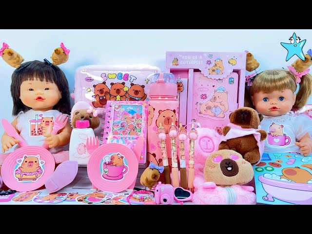 🐹🌸KAWAII and CAPYBARA-themed, EVERYTHING PINK! 😍💖 ANI and ONA Reaction🎁