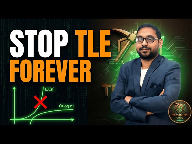 How to Stop TLE Errors Forever: Time Complexity Explained