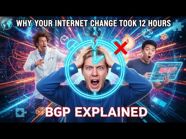 Why Your Internet Change Took Hours: BGP Explained #networking  #internet  #sysadmin  #techexplained