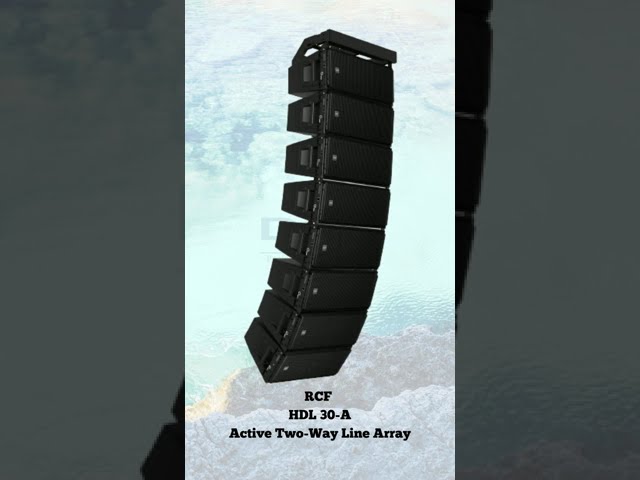 #shorts RCF HDL 30-A Active Two Way Line Array