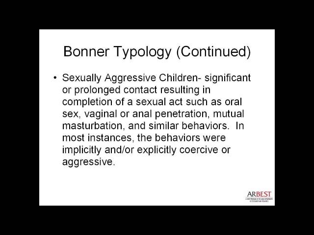 Children with Sexual Behavior Problems