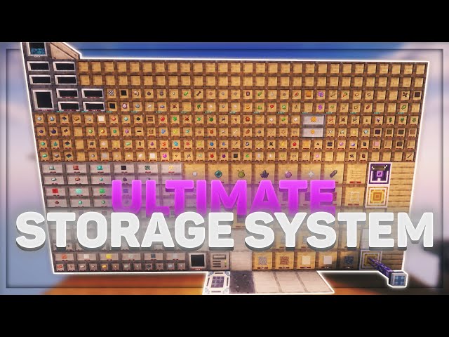 Is THIS the Best Modded Minecraft Storage System?