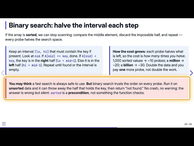 Arrays: Searching — Data Structures in C