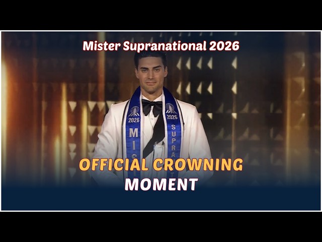 Spain's Pedro Cordero Wins Mister Supranational 2026 | Official Crowning Moment 👑