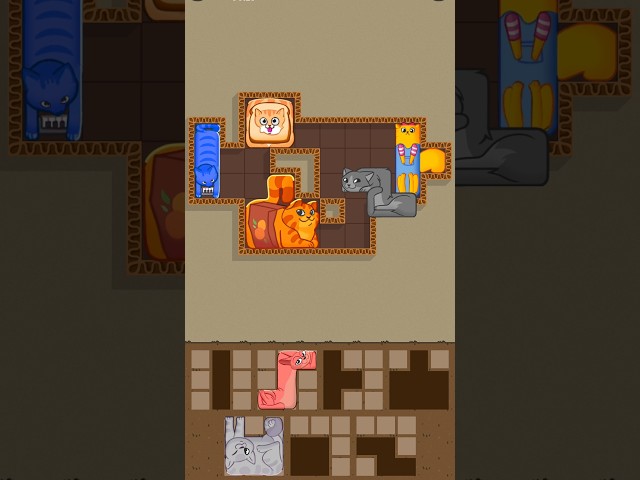 Puzzle Cats -Part 38 Gameplay Walkthrough (ios & android) #shorts #gaming #funny