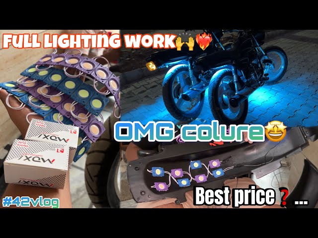 👀Splendor bike new lightning 🤩 | full modified bike ❤️‍🔥💫 | best price ❓….. #splendormodified