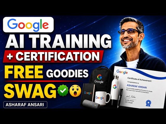 Google FREE AI Course 🔥 | FREE Certificates & Cash Rewards, Gifts 🎁 | Limited Time