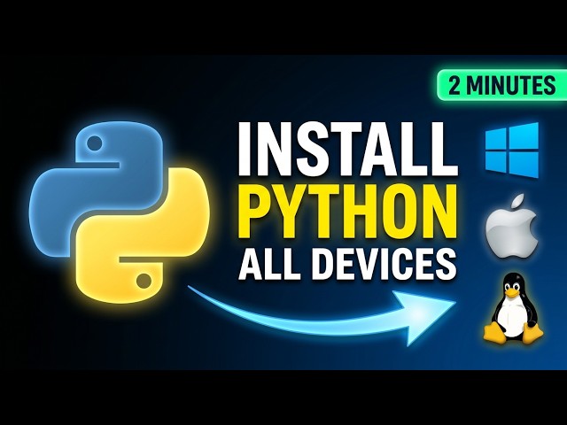 How to Install Python on Windows, macOS & Linux (2026) | Beginner Guide