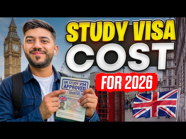 UK Study Visa Cost for 2026 🇬🇧 Step by Step Explained 🙌🇬🇧 #internationalstudents #studyvisa #uk