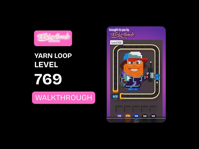 Yarn Loop Level 769 Walkthrough | Easy Solution
