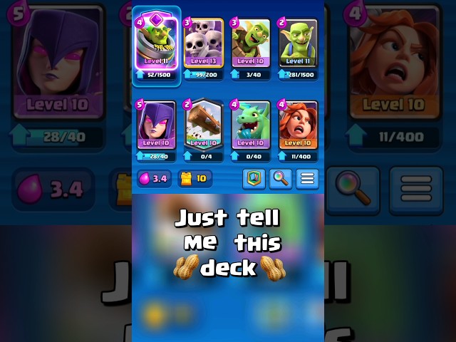 Arena 11 deck 🗿 clash royale