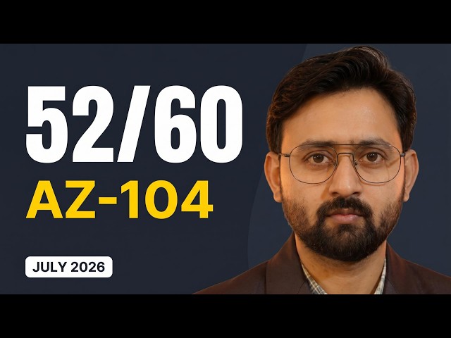 AZ-104 Mock Test 2026 | 52 Questions You Must Know Before Exam — Full Practice Exam