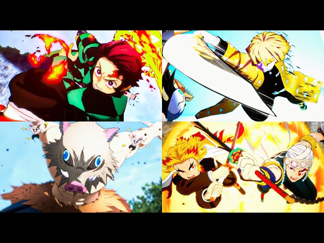 Demon Slayer The Hinokami Chronicles 2 - All Ultimate Attacks (4K 60fps)