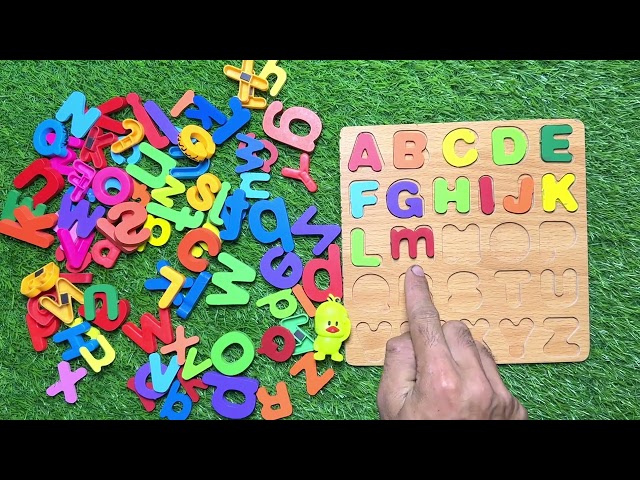 ABC Puzzle | Help Me Find The Alphabet Letters | Preschool Learning | Part 107