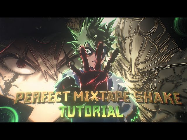 Perfect Mixtape Shake Tutorial | Alight Motion 🔥