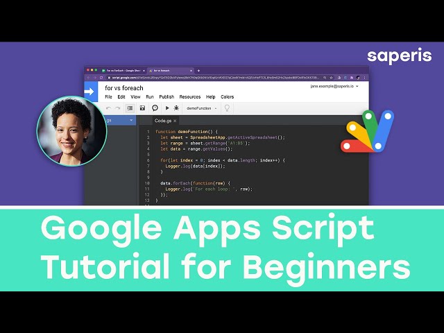 Google Apps Script Tutorial for Beginners